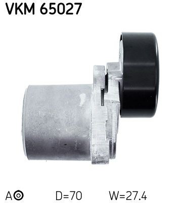Натяжной ролик, поликлиновой  ремень VKM65027 SKF