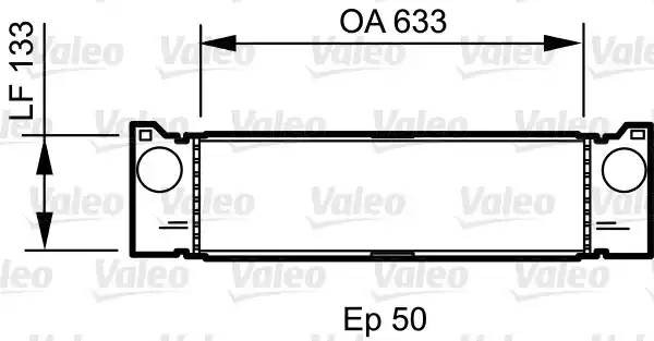 Интеркулер 818808 VALEO PHC