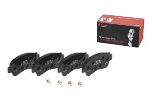 Комплект тормозных колодок, диско P83027 BREMBO