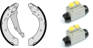 Комплект тормозных колодок H 28 011 BREMBO