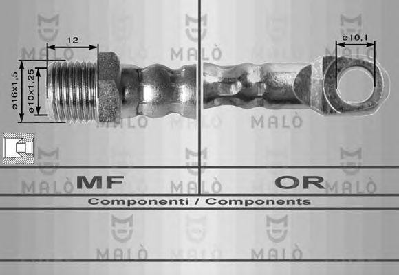Тормозной шланг 8028 MALO