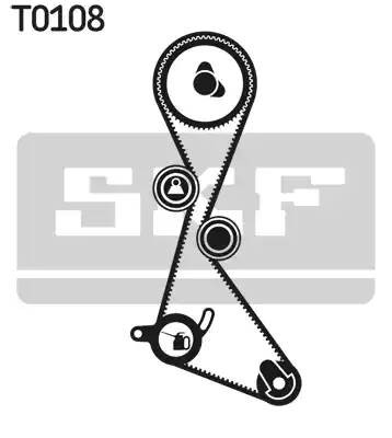 Комплект ремня ГРМ VKMA 06103 SKF
