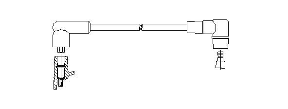 Провод зажигания 67695 BREMI