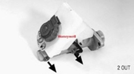 Главный тормозной цилиндр 132728B BENDIX JURID