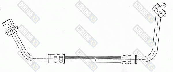Тормозной шланг 9004252 GIRLING