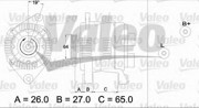 Генератор 437205 VALEO PHC