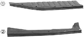 Днище кузова 5801385 VAN WEZEL