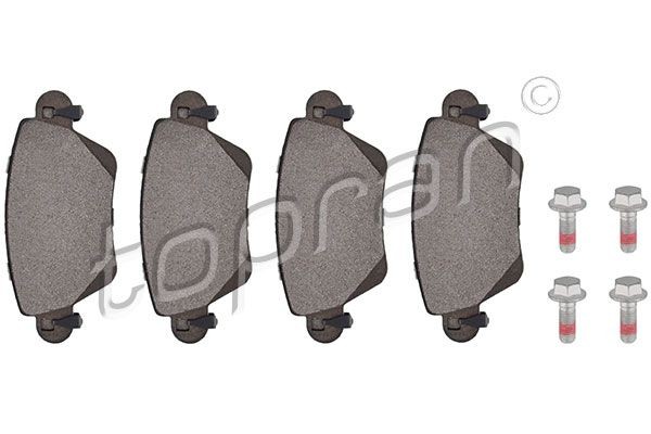 Колодки тормозные дисковые 302 051 HANS PRIES