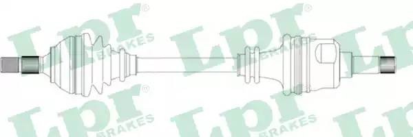 Приводной вал DS16077 LPR