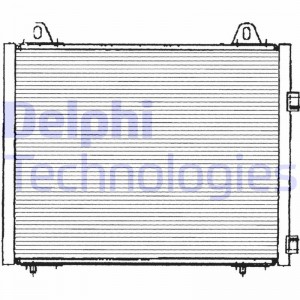 Конденсатор, кондиционер TSP0225222 DELPHI