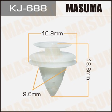 Клипса крепежная KJ688 MASUMA