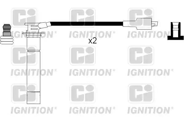 Ккомплект проводов зажигания XC998 QUINTON HAZELL