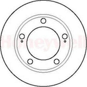 Тормозной диск 561424B BENDIX JURID