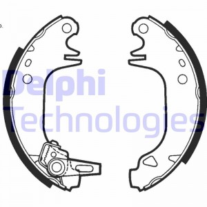 Комплект тормозных колодок LS1423 DELPHI