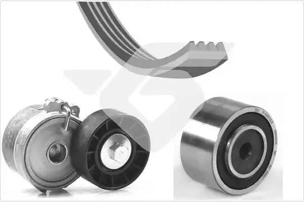 Поликлиновой ременный комплект KHV142 HUTCHINSON