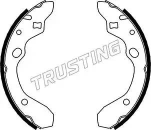 Комплект тормозных колодок 049.144 TRUSTING