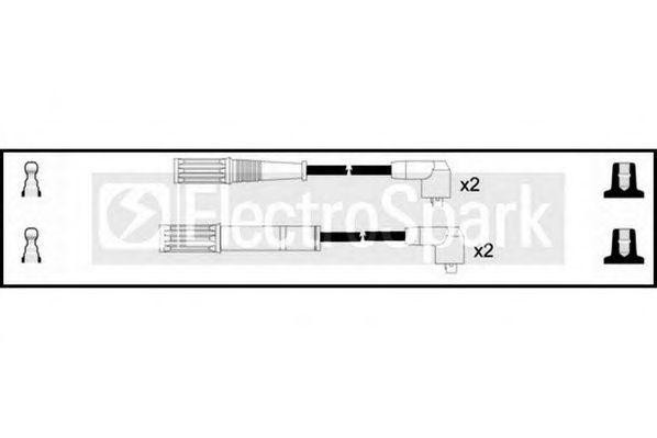 Ккомплект проводов зажигания OEK710 STANDARD