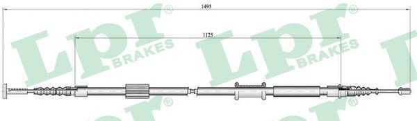 Приводной вал DS14059 LPR