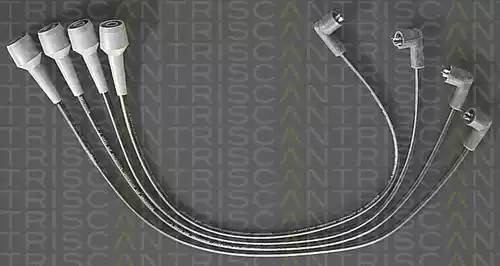 Ккомплект проводов зажигания 88606204 TRISCAN