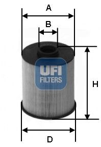 Масляный фильтр 25.475.00 UFI