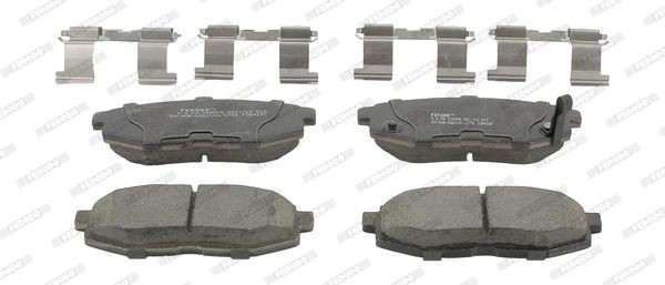 Колодки тормозные дисковые FDB4187 FERODO
