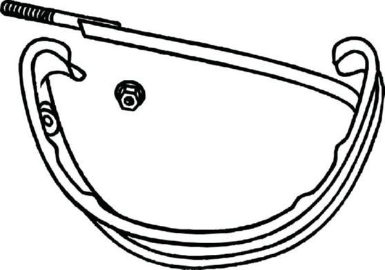 Кронштейн, система выпуска ОГ 251-564 BOSAL