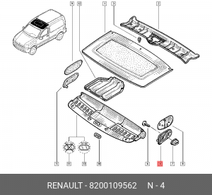 Деталь 8200109562 RENAULT
