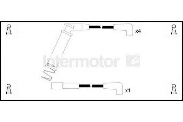 Ккомплект проводов зажигания 73976 STANDARD