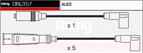 Ккомплект проводов зажигания DRL357 DELCO REMY