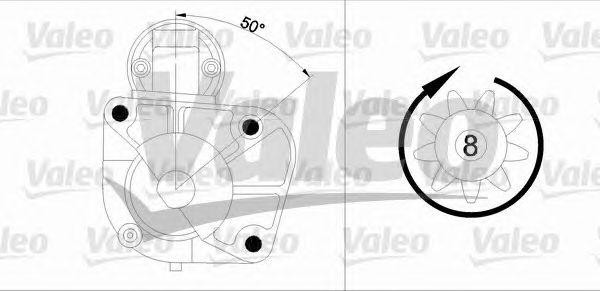 Стартер 455974 VALEO PHC