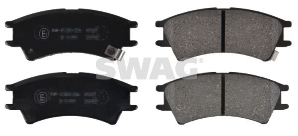 Комплект тормозных колодок, диско 90 91 6541 SWAG
