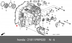 Деталь 21811PRP020 HONDA
