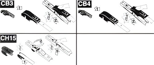 Щетка стеклоочистителя X43/B01 CHAMPION