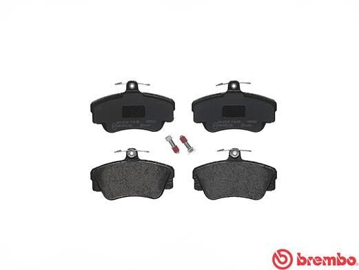 Комплект тормозных колодок, диско P86010 BREMBO