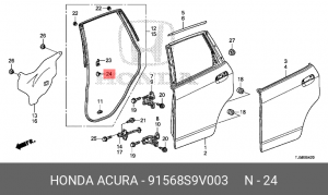 Деталь 91568S9V003 HONDA