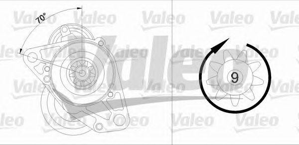Стартер 455715 VALEO PHC