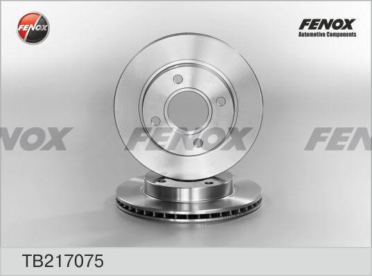 Диск тормозной TB217075 FENOX