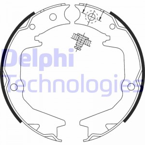 Комплект тормозных колодок, стояночная тормозная система LS1913 DELPHI