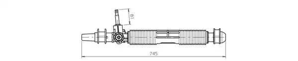 Рулевой механизм OP4036 GENERAL RICAMBI