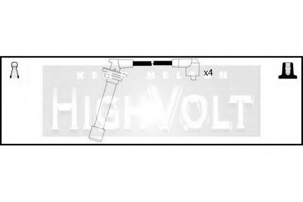 Ккомплект проводов зажигания OEF307 STANDARD