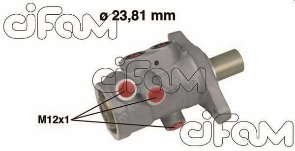 Главный тормозной цилиндр 202-556 CIFAM