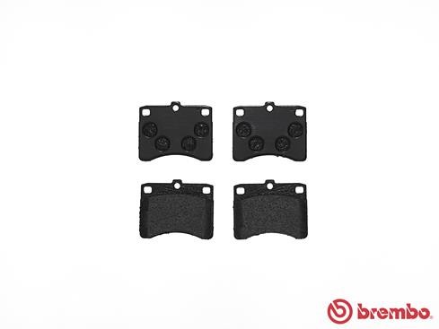 Комплект тормозных колодок, диско P16003 BREMBO