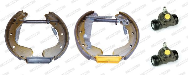 Комплект тормозных колодок FMK202 FERODO