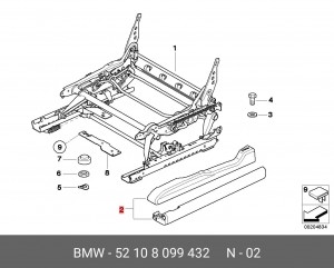 Деталь 52 10 8 099 432 BMW