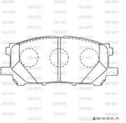 Колодки тормозные дисковые A1N110 ADVICS