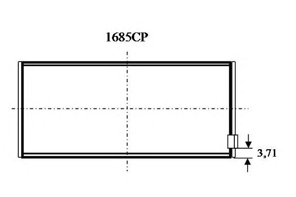 Подшипник 1685CP GLYCO