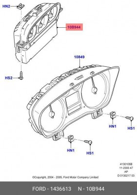 Деталь 1 436 613 FORD