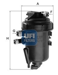 Топливный фильтр 55.146.00 UFI