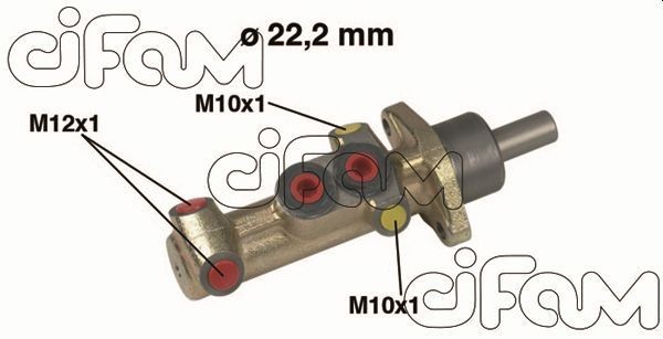 Главный тормозной цилиндр 202-417 CIFAM