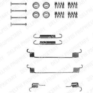 Комплектующие, тормозная колодка LY1061 DELPHI